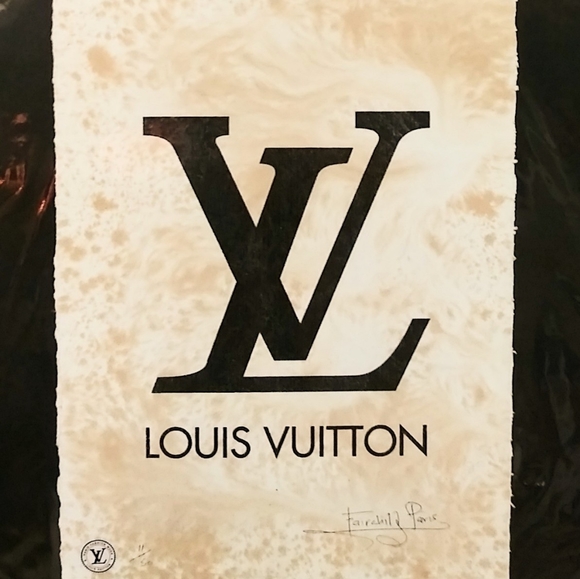 LV Louis Vuitton Ltd. Ed. Print By Fairchild Paris